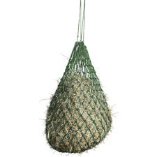 Kerbl kis lyukú zöld szénaháló fémgyűrűkkel (Hálóosztás: 5 x 5 cm) haszonállat felszerelés