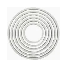  Kerek alakú műanyag kiszúró – 6 db-os készlet sütés és főzés