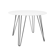  Kerek étkezőasztal HARRY 90x90, fehér bútor