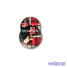  Kerek karácsonyi 7cm 5db/csomag - Csendélet dekorációs kellék