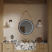  Kerek LED tükör, 60 cm, Basic Touch bútor