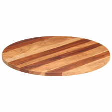  kerek tömör akácfa asztallap 25-27 mm 80 cm bútor