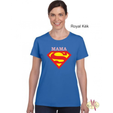  Kereknyakú Póló - Supergirl Mama, Mami, Nagyi