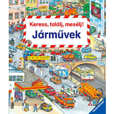 Keress, találj, mesélj! Járművek gyermek- és ifjúsági könyv