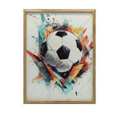 KERET FALI PLAKÁT FOCI ENERGY MATT 40x50 CM grafika, keretezett kép
