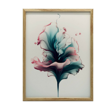 KERET FALI PLAKÁT FOLYÓ TÜKRÖZÉSEK FEKETE KERET 70x100 CM grafika, keretezett kép