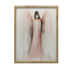 KERET FALI PLAKÁT GENTLE PEACE ANGYAL GRACE 70x100 grafika, keretezett kép