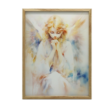 KERET FALI PLAKÁT IMA ANGYALA, MATT 70x100 CM grafika, keretezett kép