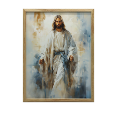 KERET FALI PLAKÁT JÉZUS ÚTJA, VALLÁSI MATT 70X100 CM grafika, keretezett kép