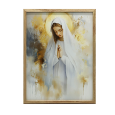 KERET FALI PLAKÁT MÁRIA ARANY IMÁJA 50x70 CM MATTE grafika, keretezett kép