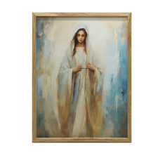 KERET FALI PLAKÁT MARY SACRED BEAUTY 70x100 CM grafika, keretezett kép
