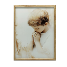 KERET FALI PLAKÁT PRAYING ANGEL 50x70 CM MATT grafika, keretezett kép