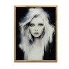  KERET FALI PLAKÁT PUHA BÁBUS PORTRÉ 50x70 CM tölgy