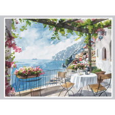  Keretezett vászonkép tenger 30 cm x 40 cm grafika, keretezett kép