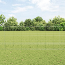  Kerítésoszlopok 22 db U-csatorna 150 cm Horganyzott Acél építőanyag