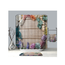 Kermix Textil Zuhanyfüggöny és kilépőszőnyeg, Selyemvirág 26 csaptelep