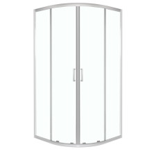 Kerra Aruba 80 króm íves zuhanykabin tálca nélkül kád, zuhanykabin