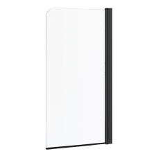 Kerra Cristal 80x150 cm kádparaván Black kád, zuhanykabin