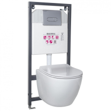 Kerra Delos Chrome falba építhető WC tartály szett szaniter