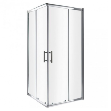 Kerra Grenoble 90x90 cm szögletes zuhanykabin zuhanytálcával kád, zuhanykabin