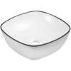 Kerra KR-650 WH/BL kerámia design mosdó