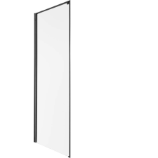 Kerra Long SC 80 zuhanyfal fekete kád, zuhanykabin