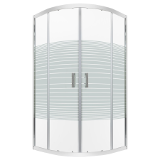 Kerra Madera 80x80x190 íves zuhanykabin tálca nélkül kád, zuhanykabin