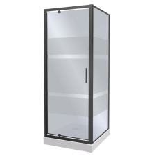 Kerra Tomar 90x90 cm szögletes zuhanykabin zuhanytálcával kád, zuhanykabin