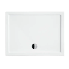 Kerra Victor aszimmetrikus akril zuhanytálca 100x80 cm kád, zuhanykabin