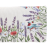Kert és Otthon Mezei virágos, kismadaras gépi gobelin asztalterítő, 137 x 240 cm