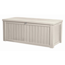 Kerti box Keter Rockwood 570 L krémszínű kerti tárolás