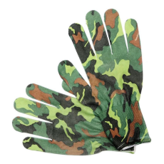  Kerti kesztyű terepmintás, 8-as méret TO-74113