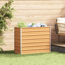  Kerti magaságyás Világos Barna 100 x 40 x 77 cm kerti tárolás