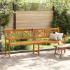  Kerti pad Barna 220 x 56 x 90 cm Tömör Akácfa