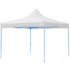  Kerti pavilon, összecsukható, 2.9 x 2.9 m, fehér kerti bútor
