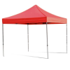  Kerti pavilon, összecsukható 2,9 x 2,9 m, piros