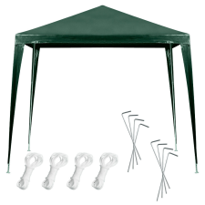  Kerti Pavilon - Zöld, 2.5 x 2.5 m kerti bútor