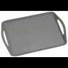 Kesper műanyag tálca, csúszásmentes, szürke, 45,5 x 32 cm (77207)