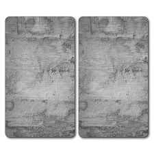 Kesper Multifunkciós üveg vágódeszka, beton motívummal, 2 db, 52 x 30 cm konyhai eszköz