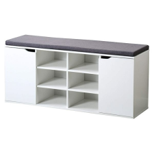 Kesper , ülőkével, 103×48×305 cm, fehér bútor