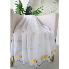  Kész függöny Alíz Konyhai vitrázs voile Citrom minta 200x80cm lakástextília