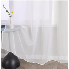 Kész függöny Damaskus Voial Ekrü 400x180cm Rúdra húzható lakástextília