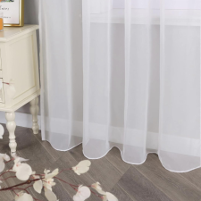  Kész függöny Damaskus Voial Fehér 600x280cm lakástextília