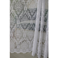  Kész függöny Emily fehér Barok minta 300x180cm lakástextília