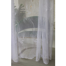  Kész függöny Emily fehér Hullámos moden minta 500x250cm lakástextília