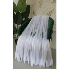  Kész függöny Jacquard fehér Parketta mintás  400x180cm lakástextília