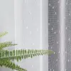  Kész függöny Lux fehér Hópehely minta 300x130cm