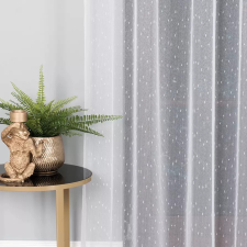  Kész függöny Lux fehér Noppe mintás 400x260cm lakástextília