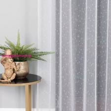 Kész függöny Lux fehér Noppe mintás 500x260cm lakástextília