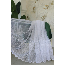  Kész függöny Scarlett fehér Fröcskölt minta 200x180cm lakástextília